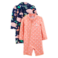 Kit com 2 Macacões com Proteção Solar Simple Joys by Carter's