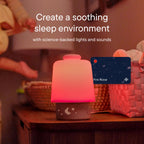 Hatch Sound Machine - Ruído branco, Luz Noturna e Assistência para o Sono do Bebê