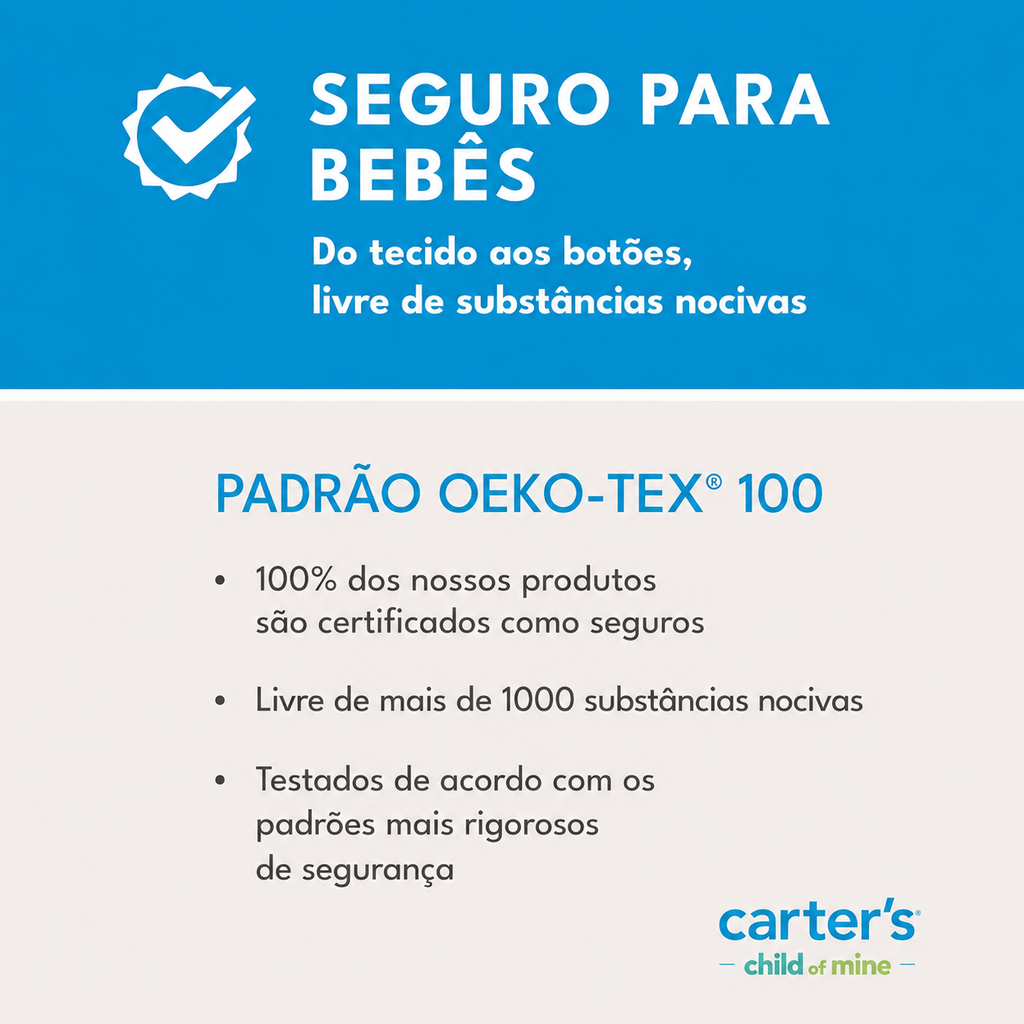 Kit Enxoval Carter's Child of Mine – 15 Peças