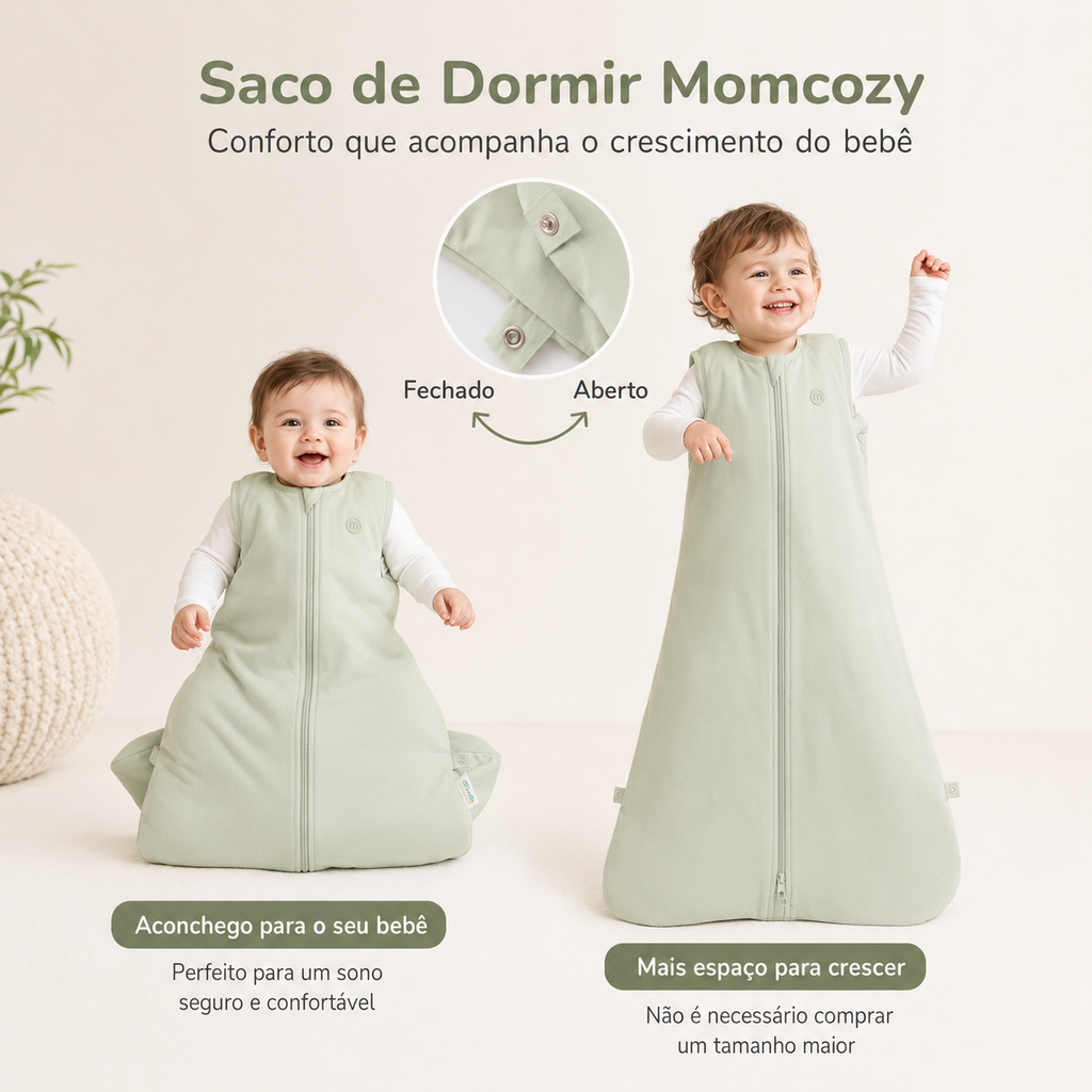 Saco de Dormir Momcozy 1.5 TOG – 12 a 24 meses